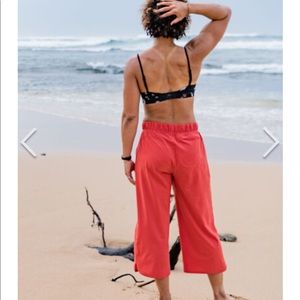Slaycation 2.0 Cropped Pants Medium coral